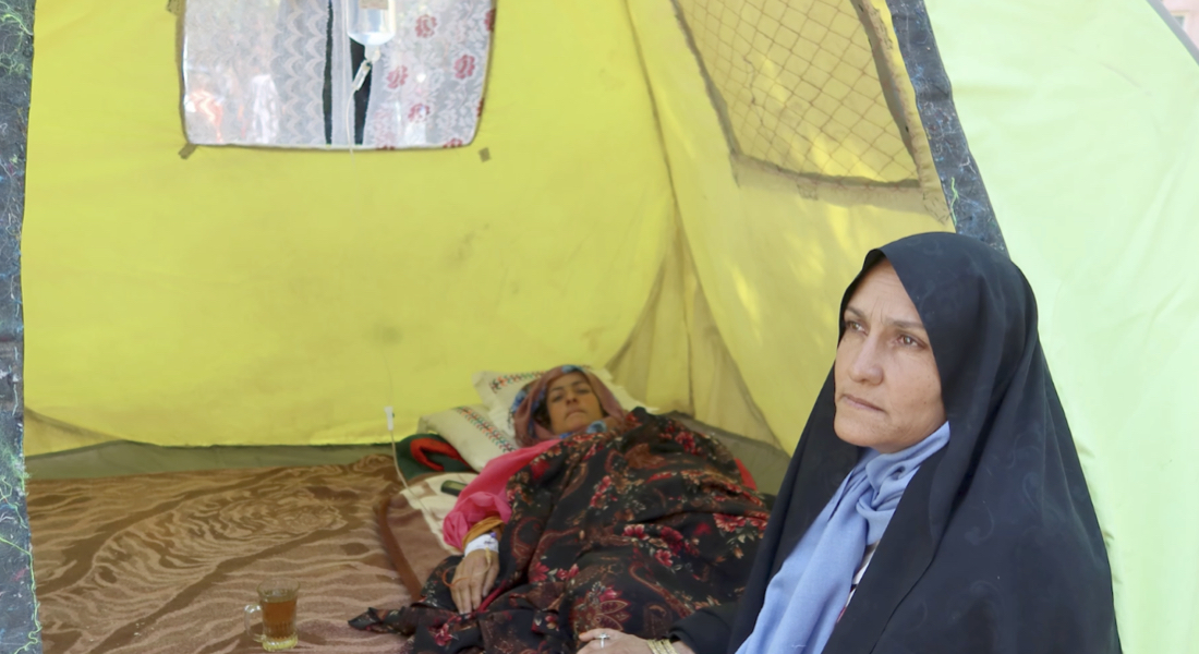 Displaced women worry about the loss of their homes, and in many cases they were also responsible for taking care of the injured in the family.