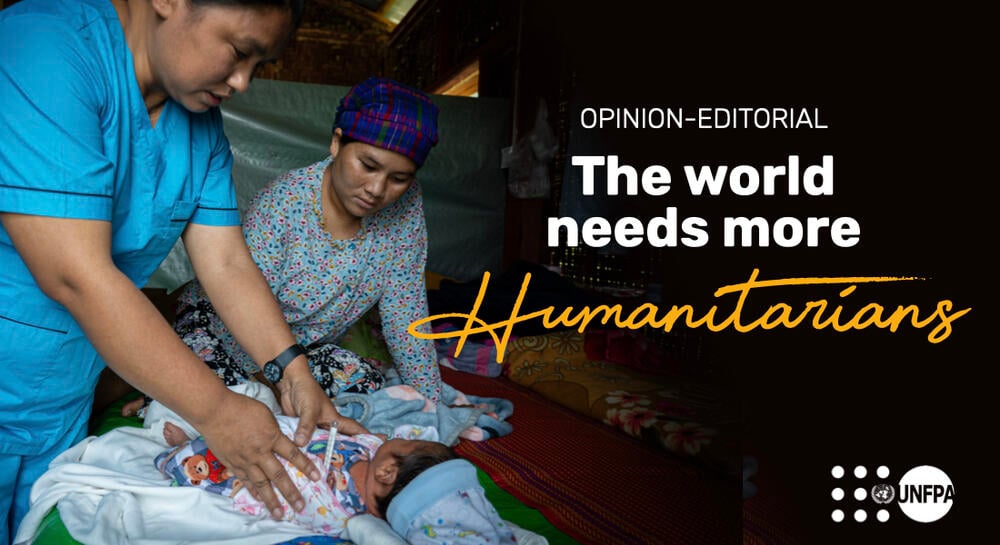 On World Humanitarian Day, the Regional Director for UNFPA in Asia and Pacific, Mr. Pio Smith says preparing for the climate crisis needs collective investments in a network of humanitarian first-responders.