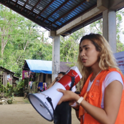 Chrisly Orit de Asis is a humanitarian aid worker with UNFPA’s youth mobilising partner Youth Peer Education Network (Y-PEER) Pilipinas.