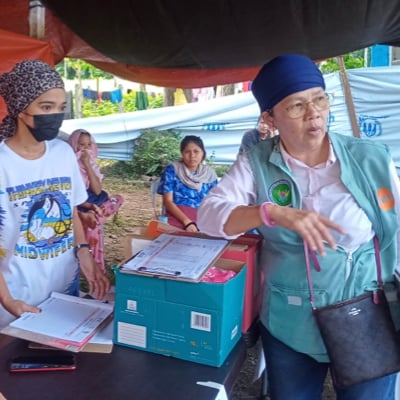 Bai Masla Beng Campiao is a humanitarian aid worker with 4 decades of experience of conflict and crisis in Mindanao. She leads the work of MOSEP, UNFPA’s essential partner in the protracted crisis.