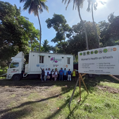 Beng worked with UNFPA in 2022 when the Women’s Health on Wheels mobile birthing unit was deployed in the aftermath of Typhoon Paeng. 