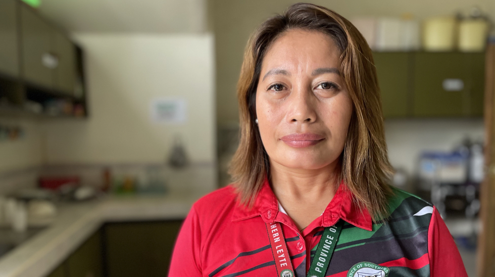 Joy Viola is a social worker at the Child and Youth Crisis Centre in Southern Leyte in the Philippines. 