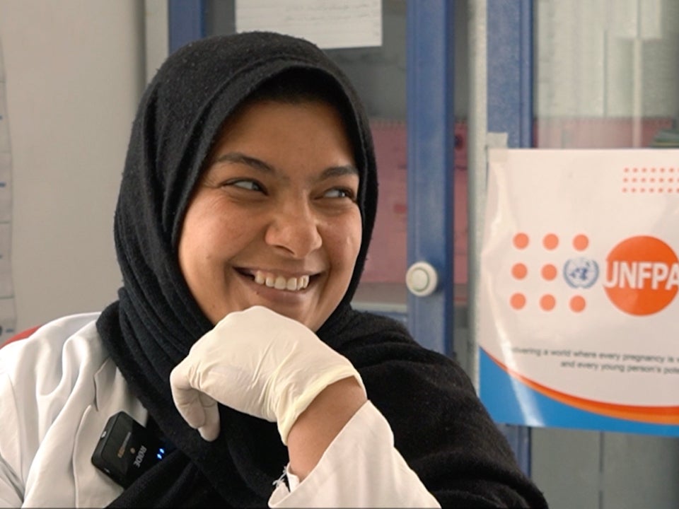 In remote Taiwara, #Afghanistan, Habiba brings hope to mothers who once had no access to care.