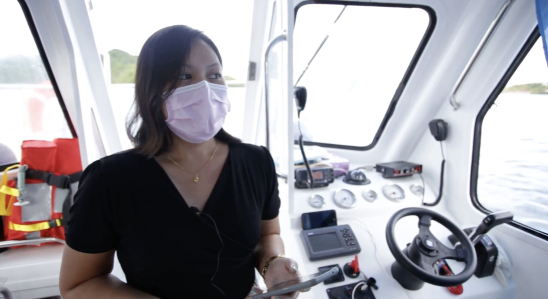 “Before the sea ambulance we would tell the patients, even emergency referrals, to find their own transportation to the city,” says Dr. Lorraine Paulino from Dinagat District Hospital. “They usually rent a boat and the cost is 5000- 6000 Php (approx USD$100) but most of the patients cannot afford it. It takes hours to find a boat to rent because some boat owners do not want to take the risk at night, especially when the weather is bad.” ©UNFPA Philippines