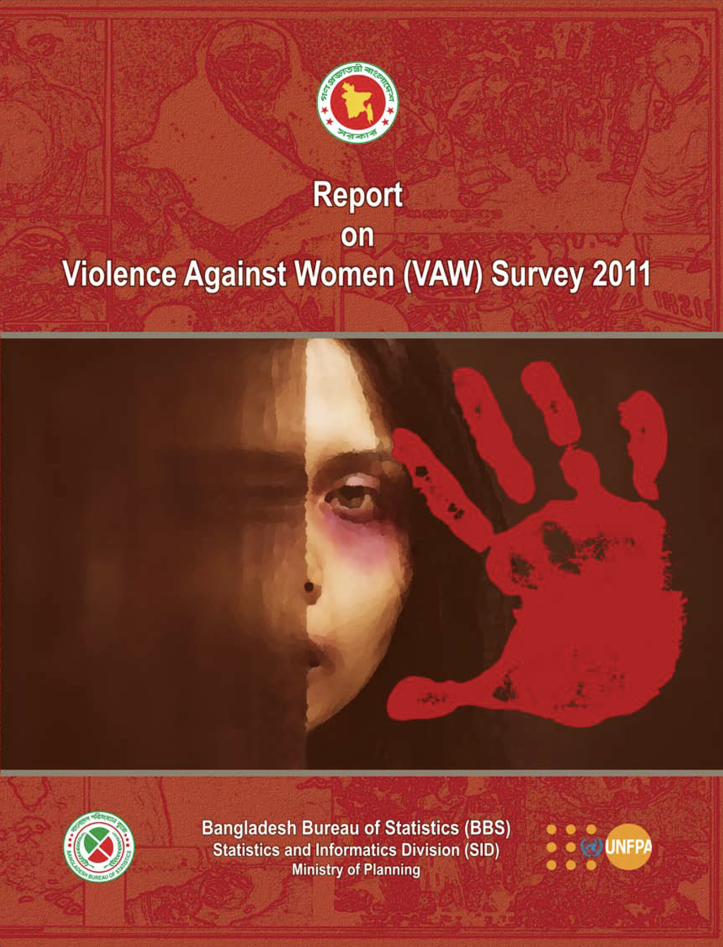 Cover of Report on Bangladesh Violence Against Women Survey 2011