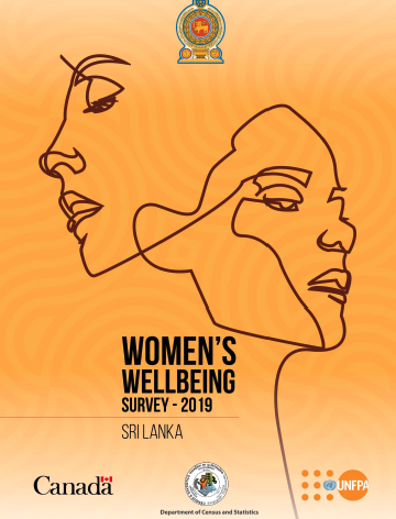 Cover of Sri Lanka Women’s Wellbeing Survey - 2019