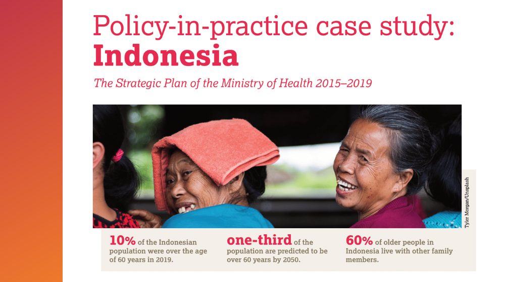 Indonesia: Policy-in-practice case study