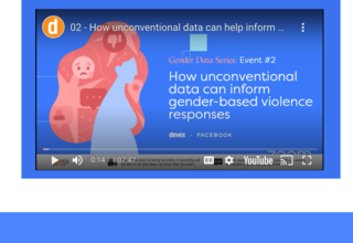 How unconventional data can inform gender-based violence responses