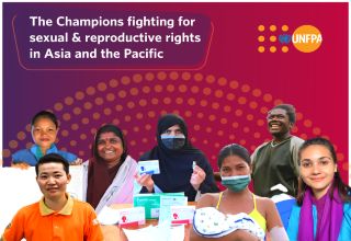 A photo story on how UNFPA-supported family planning champions are fighting for sexual and reproductive rights across Asia and t