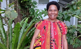 Gladys is a community health worker who supports gender-based violence survivors in Papua New Guinea | Photo: UNFPA PNG