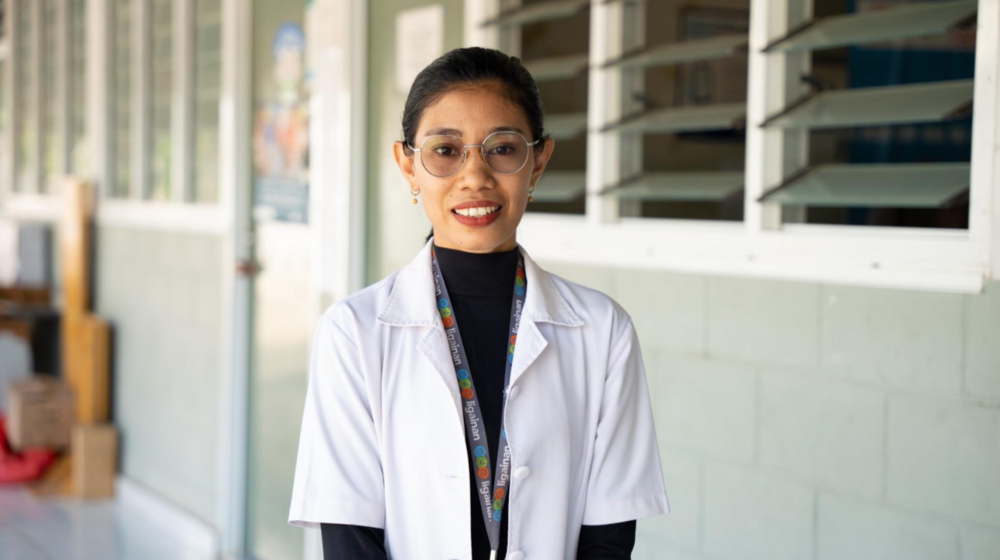 Luzi is a midwife in Timor-Leste, devoted to supporting survivors of gender-based violence with care, compassion and essential services.