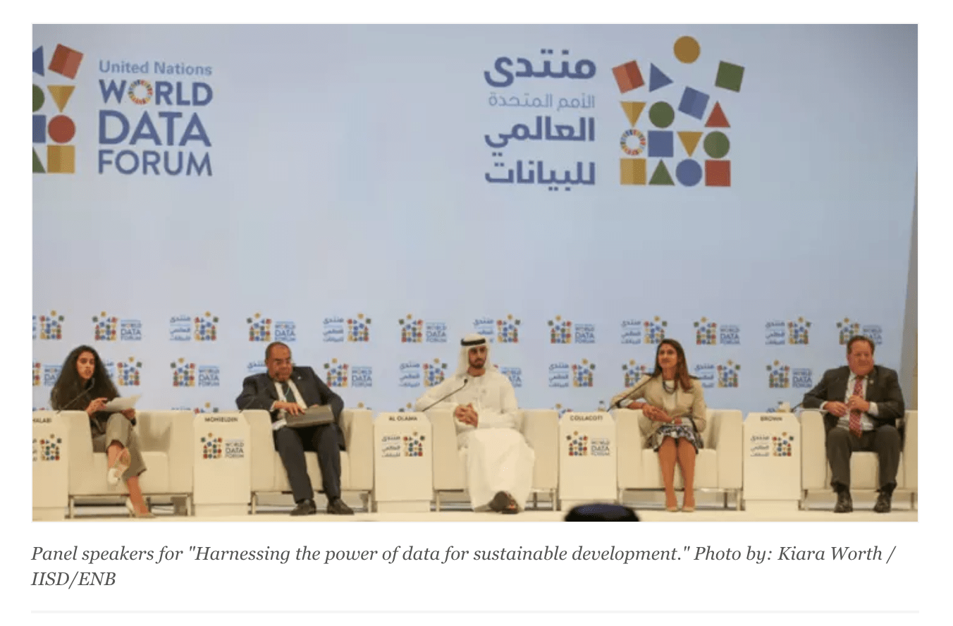 Data literacy and storytelling at the UN World Data Forum