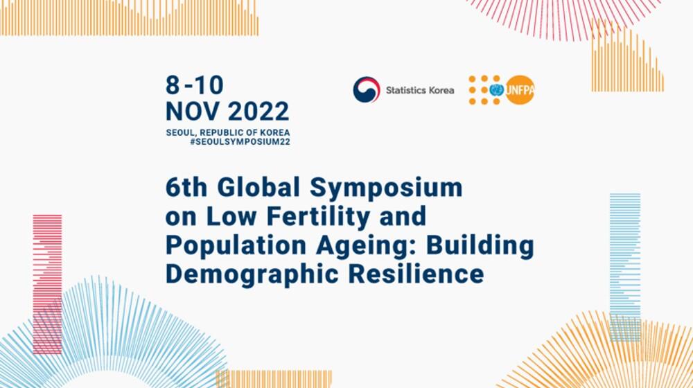 Global Symposium on Low Fertility and Population Ageing to be held in Seoul on 8-10 November