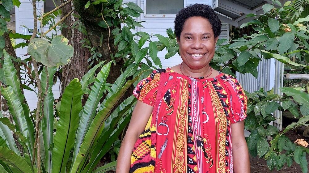 Gladys is a community health worker who supports gender-based violence survivors in Papua New Guinea | Photo: UNFPA PNG