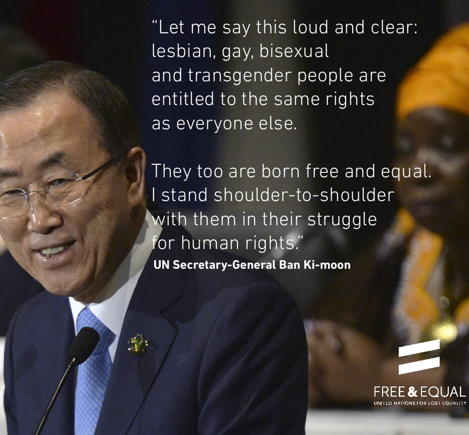 UN Free and Equal LGBT Rights Global Public Education Campaign