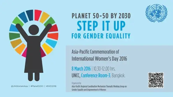 Asia-Pacific Commemoration of International Women's Day 2016