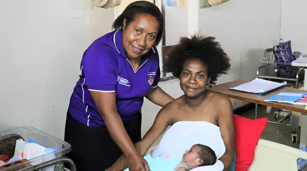 Maternal Health Kits deliver 80% decrease in newborn deaths at hospital in Papua New Guinea