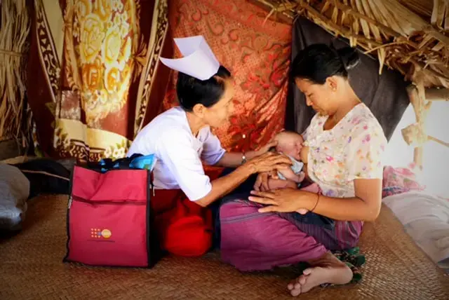 Midwives save lives in remote Myanmar