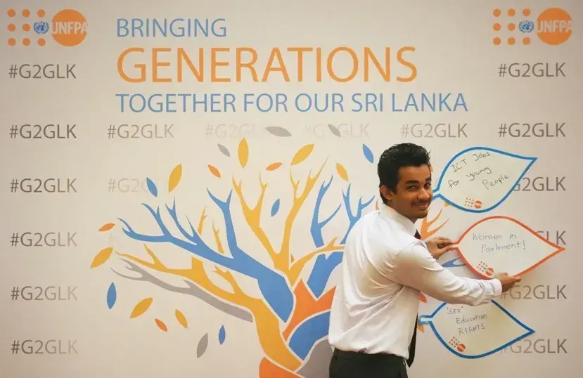 Generations unite for development in Sri Lanka