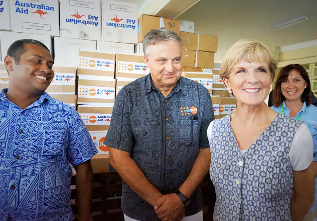 Fiji: Australian Foreign Minister highlights 'essential' reproductive health needs of women and girls in disaster relief efforts