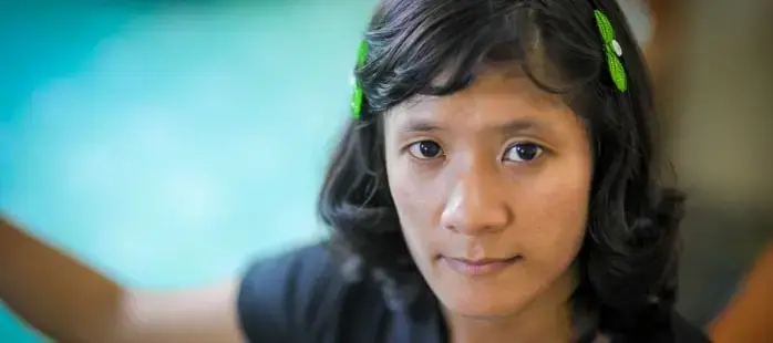 In Myanmar, a young girl wants to change what it means to live with HIV