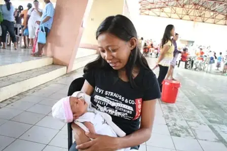 Safe Births in Capiz Province after Haiyan