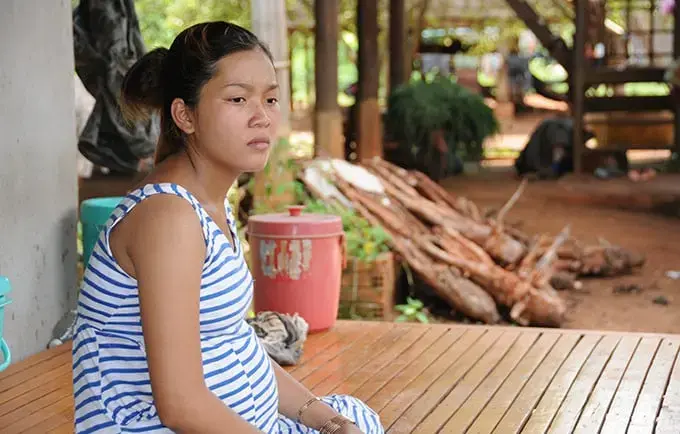 Young motherhood threatens girls in rural Cambodia