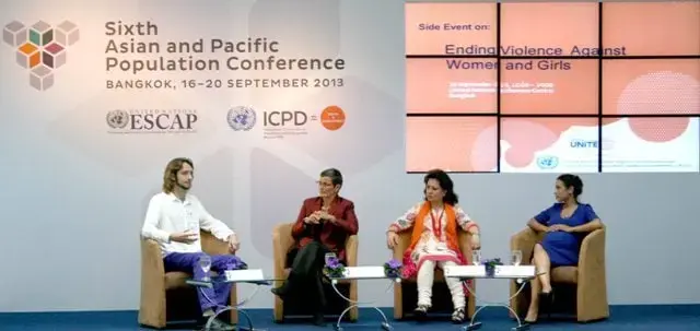 Experts and Activists Share Experiences to End Violence Against Women at the Sixth Asian and Pacific Population Conference