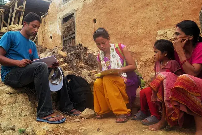 Young humanitarian responders vital in Nepal quake relief