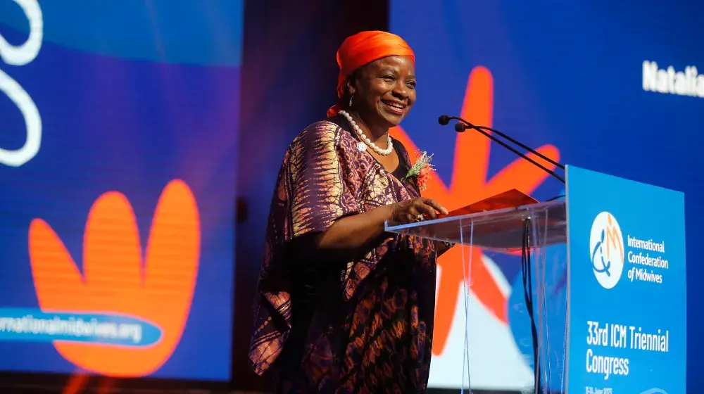 UNFPA Executive Director Dr. Natalia Kanem Advocates for Midwives at International Congress in Bali