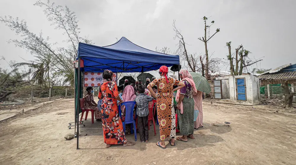 “I want my baby safe, this is all I need.” Supporting women and girls in Myanmar after Cyclone Mocha tears a path of destruction