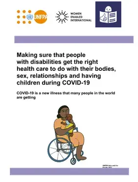 Easy Read: Gender Disability Sexual and Reproductive Health and Rights Checklist during Covid-19