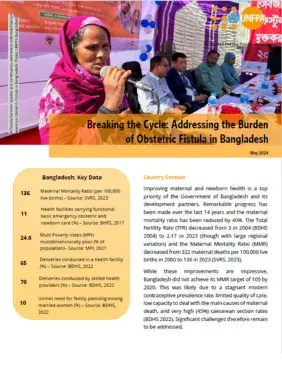 Breaking the Cycle: Addressing the Burden of Obstetric Fistula in Bangladesh