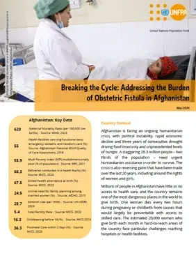 Breaking the Cycle: Addressing the Burden of Obstetric Fistula in Afghanistan