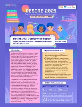 DESIRE 2021: Digital Sexuality Education Conference Asia-Pacific 