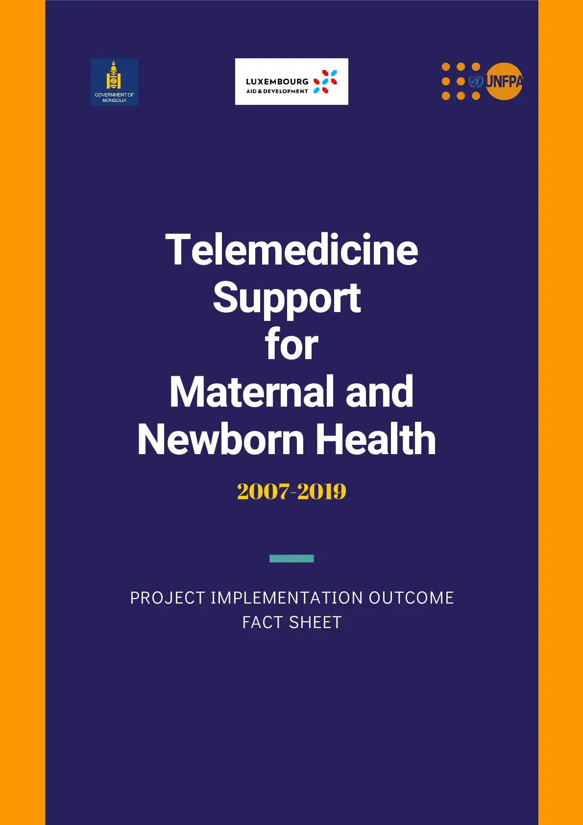 Telemedicine Support for Maternal and Newborn Health in Mongolia