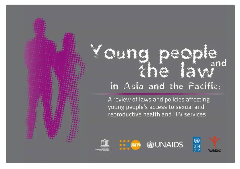  Young people and the law in Asia and the Pacific