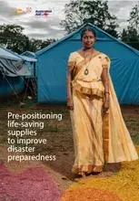 Pre-positioning life-saving supplies to improve disaster preparedness