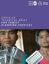 COVID-19 Technical Brief for Family Planning Services 