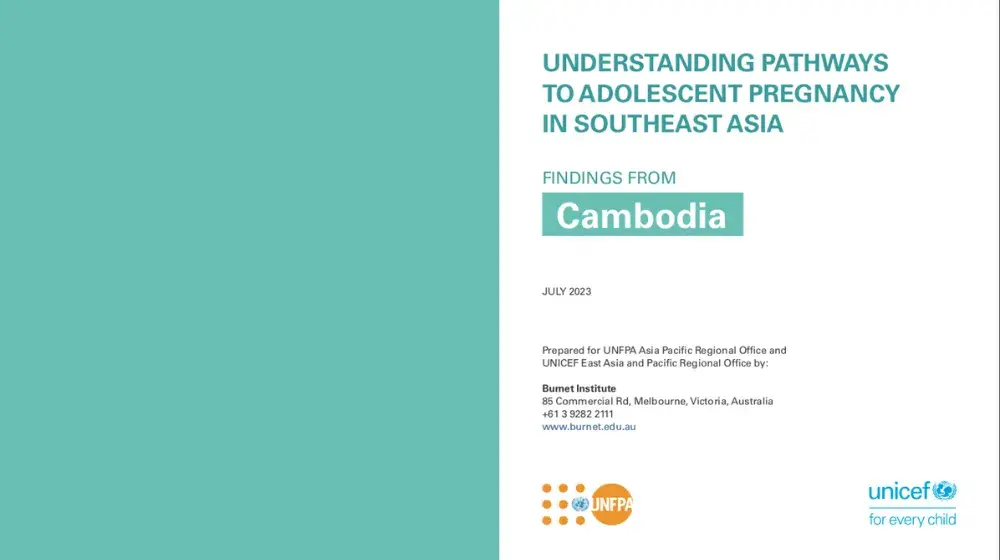 Understanding pathways to adolescent pregnancy in Southeast Asia