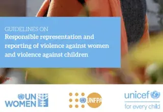 Guidelines on responsible representation and reporting of violence against women and violence against children